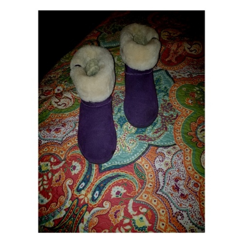Purple Bear Paws boots